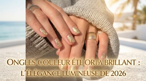 Ongles Couleur Été Or Femme Brillant : L’Élégance Lumineuse de 2026