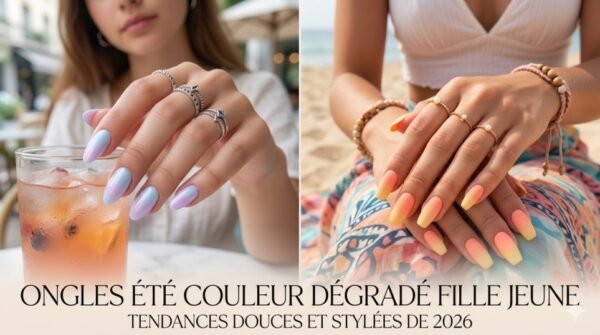 Ongles Été Couleur Dégradé Fille Jeune : Les Tendances Douces et Stylées de 2026