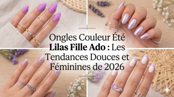 Ongles Couleur Été Lilas Fille Ado : Les Tendances Douces et Féminines de 2026
