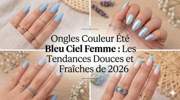 Ongles Couleur Été Bleu Ciel Femme : Les Tendances Douces et Fraîches de 2026